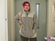 Pink haired babe Mei is now our porn secretary! 1/16