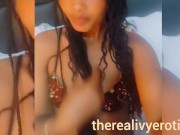 Hot babe IVY blowing kisses in sexy lingerie/THEREALIVYEROTIKA 11/16