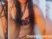 Hot babe IVY blowing kisses in sexy lingerie/THEREALIVYEROTIKA 6/16