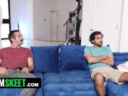 My Stepmom and My Girlfriend Join Pussies To Make My Stepdad and I Fail No Nut November! 6/16