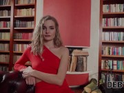 DEBT4k. Janitor’s Juicy Pussy Hunt. Hot sex with Fibi Euro & Charlie Dean 2/16