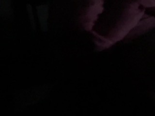 🤤 She polished my Cock Head in the Dark