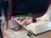 Anuskatzz tattooed woman amateur cuckold threesome. Morea Black fucked fisted behind the scenes pov 13/16