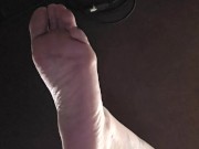 Goth dommy mommy ignores you under her feet - Screenshot 7 of 16 - Foot Fetish