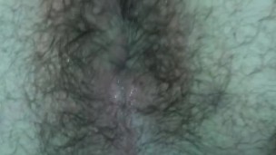 Gaping from a plug. Wish it was a cock