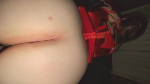 Riding His Cock Till I Cum and He Shoots His Cum On My Ass For Me: Halloween Sex