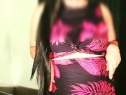 New self-deforming fetish on pornhub sexy girl inflates her belly from size M to 9 months pregnant 1/16