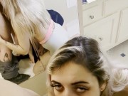 🤫 GIRLFRIEND and her STEPCOUSIN Give Me a Blowjob After The Bar!!! 15/16