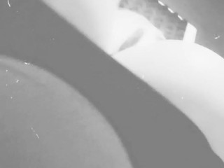 Big boobs blonde Latina with a monster clit