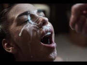 Time Stop Freeze Sex - Sassy Hot Brunette Angel Gets Naked And Freezes While Creep Facefucks And Cum In Her Mouth TRAILER 15/16