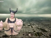 Evil Maleficent grows SFX - Screenshot 4 of 16 - Giantess