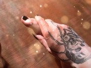 Sexy oil massage after toe painting 9/16