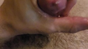 CLOSE UP: Begging for my friend's cock again!!! Jerk with me!