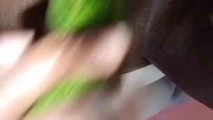 I fucked myself with cucumber till I forgot my name(onlyfans @sweetoliva)