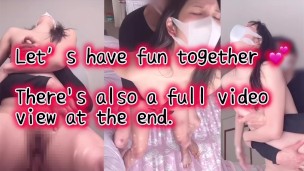 【潮吹きハメ撮りセックス】　個人撮影　個撮　素人カップル　ハメ撮り　潮吹き　日本人　ハメ潮　中出し