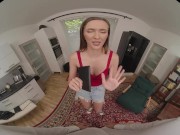 FuckPassVR - Stacy Cruz, brunette bombshell, flirts on Rozvadov streets, leading to a steamy 8K VR hardcore fucking invite 3/16