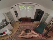 FuckPassVR - Stacy Cruz, brunette bombshell, flirts on Rozvadov streets, leading to a steamy 8K VR hardcore fucking invite 6/16