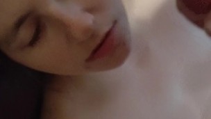 Mommy getting son's friends load all over her sexy face😈🥵🥵😉