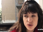 Ersties - Sexy Brunette Babe Masturbates with a Toy Until She Squirts 13/16