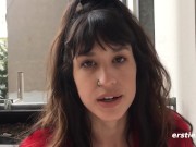 Ersties - Sexy Brunette Babe Masturbates with a Toy Until She Squirts 16/16