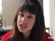 Ersties - Sexy Brunette Babe Masturbates with a Toy Until She Squirts 3/16