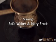 Cute ginger facialized after unforgettable sex with friend 14/16