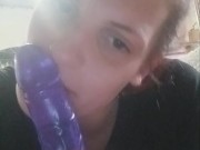 mommy sucks on dildo (custom) - Screenshot 10 of 16 - Solo Female