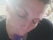 mommy sucks on dildo (custom) - Screenshot 13 of 16 - Solo