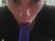 mommy sucks on dildo (custom)
