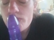 mommy sucks on dildo (custom) - Screenshot 4 of 16 - Deep Throat