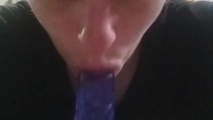 mommy sucks on dildo (custom)