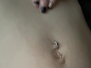 cum on my stomach for breakfast