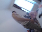 Behind the scenes of a four girls sexy lingerie and panties try on haul day with lots of different outfits costume uniform 10/16