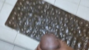 Jerking my hard dick