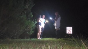 I Met Two Fans At The Club, I Got Wet And Let Them Fuck Me In The Middle Of The Street Outdoors, UNC