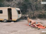 Sexy Russian Blonde Begs For Hardcore Outdoor Sex - MAMACITAZ 10/16