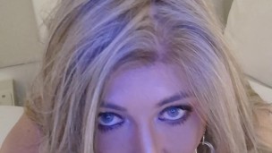 Awesome POV BJ from hotttt trans chick