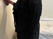 Hot Arabian Muslim Maid Cleaning My Room & She Try To Seduce me By Show Her Huge Fat Ass & Pussy! 3/16