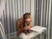 TEEN LEARNS ABOUT BBC AND SHE GOES CRAZY WITH ORGASM AT THE END - LETTY EVANS 3/16