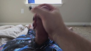 Jerking off in my pj's