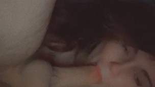 Gf loves to deepthroat my dick