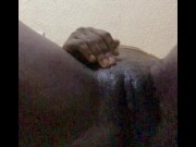 Black girl wet masturbation