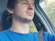 Man Absolutely Rides His Wife's Car On The Way Home To Have Some 15/16