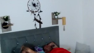 I ride my husband's cock and we make a video