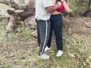 Indian Milf with Boy in Outdoor - Desi Wife Public Blowjob - Ass Spanking and Licking - Boobs Press