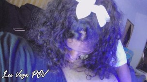 SHE IS THIRSTY, SHE CRAVES A CUMSHOT, DEEPTHROAT, AND TITIFUCK, SUCKING LIKE A PRO!