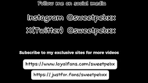 Daddy shoots soo much cum. - Sweetpebx