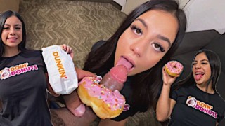 Melztube Starts Dickin' Donuts Job - RedTube