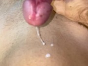 What a mess!!! Crazy cumming slowmo.