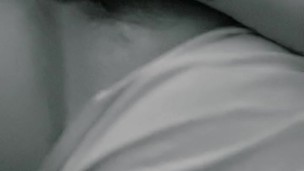 Playing with my pussy before work